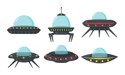 UFO, alien spaceships.