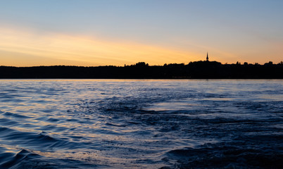 Coucher de soleil sur le saguenay 3