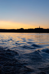 coucher de soleil sur e saguenay