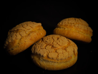 French choux pastries