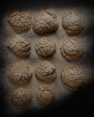 French choux pastries