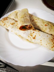 pancakes on a plate