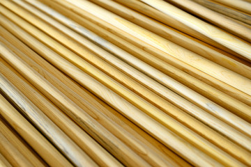 Many sticks were piled together