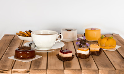 tea and pastries