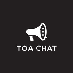 voice chat logo / talk vector