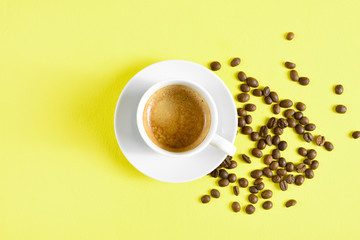 Cup of coffee espresso