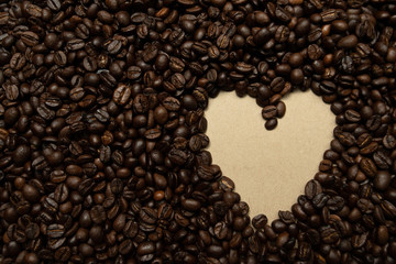 coffee beans background