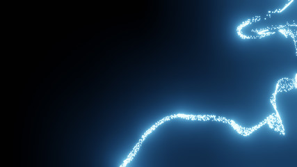 Abstrakt Partikel Weltall Himmel Sphere Farben 