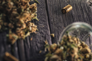 Medical marijuana products, dried bud, cbd marihuana