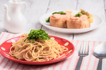 タラコ料理　二種類