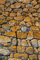 old stone wall stone wall ancient mountain structure small stone