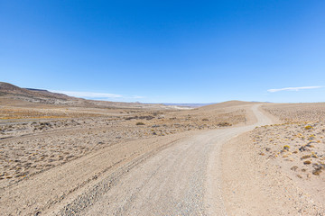 Fototapeta na wymiar View of Route 40 - Patagonia Argentina