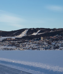 Fototapeta na wymiar Winter in Lillehammer