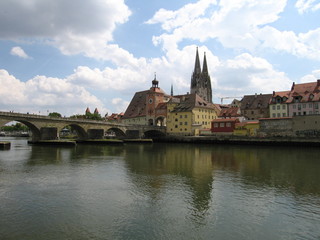 Alte steinerne Br&uuml;cke Regensburg