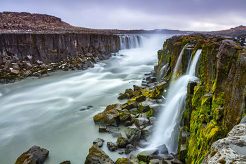 Selfoss waterfall in Iceland