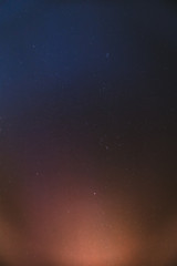 Obraz premium Real Colorful Night Sky Stars. Natural Starry Sky Background Backdrop.