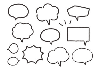 吹き出しセット