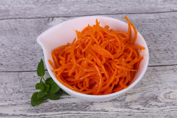 Korean cattot snack salad