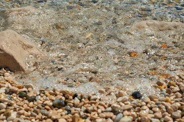 stones on the beach