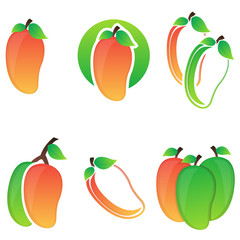 Mango icon symbol vector illustration design