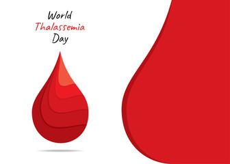 creative world Thalassemia day poster design