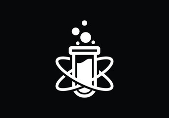 Lab logo template vector design, Lab logo science