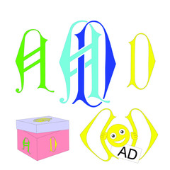 vector illustration of a gift box