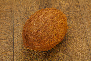 Dry sweet coconut with milk