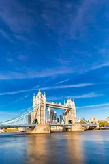 Poster Tower Bridge in London, UK, United Kingdom. © marabelo