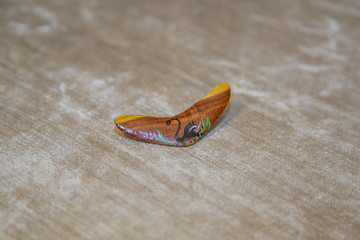 Handmade Australian decorative boomarang made of precious wood