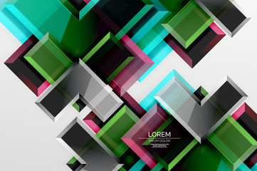 Metal arrow shape background. Abstract geometric background with 3d effect composition For Wallpaper, Banner, Background, Card, Book Illustration, landing page