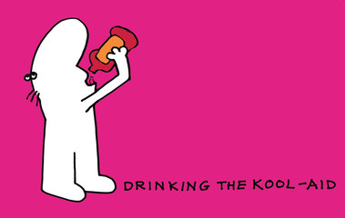 Drink the Kool Aid (pink)