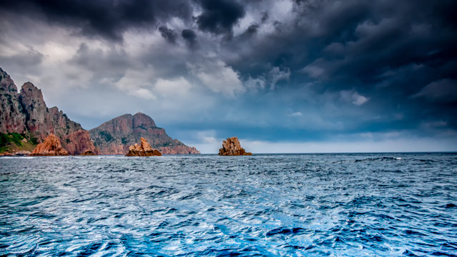 Corse Pointe de Guardiola  Capu Rossu