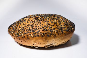 bread with sesame seeds