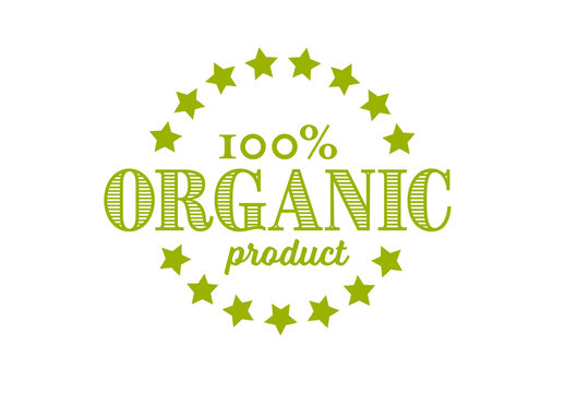 Pure Organic Product Badge Layout