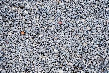 White small pebbles, perfect for background.