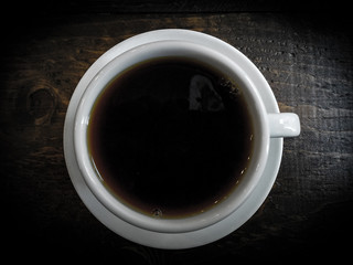 A cup of coffee 