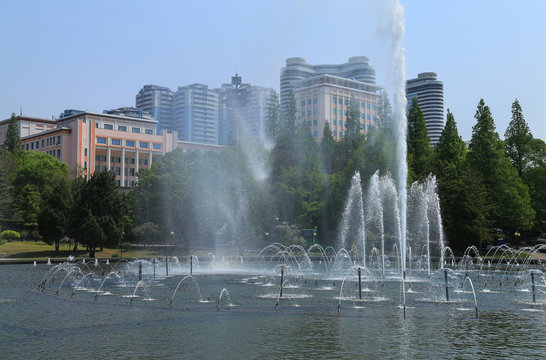 Mansudae Fountain Park, Pyongyang, North Korea