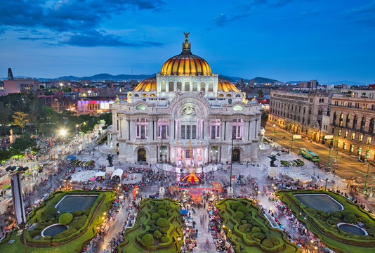 Bellas Artes Palace & Blue Hour