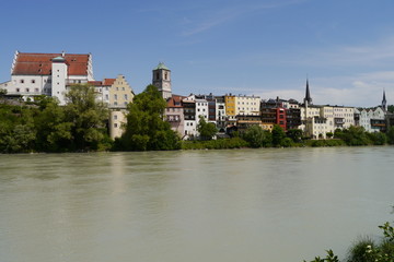 Fototapeta premium Wasserburg am Inn