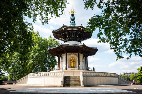 Battersea Park Peace Pagoda, London