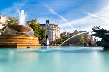 Fototapeta premium Trafalgar Square in London United Kingdom, UK.