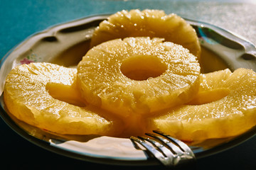 sweet pineapple ready to eat