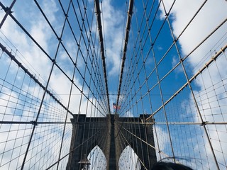 Naklejka premium Bridge in New York City
