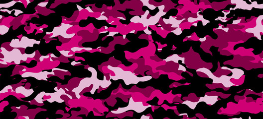 Camouflage background. Seamless pattern.Vector. 迷彩パターン
