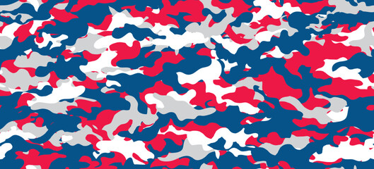 Camouflage background. Seamless pattern.Vector. 迷彩パターン © tabosan