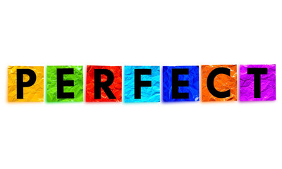 words written on colored paper that is full of meaning and meaning	