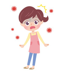 cute type nursery teacher_virus_10