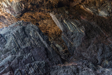 caves and cliffs of Fuerteventura in Spain