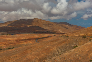houses and villages of Fuerteventura in Spain